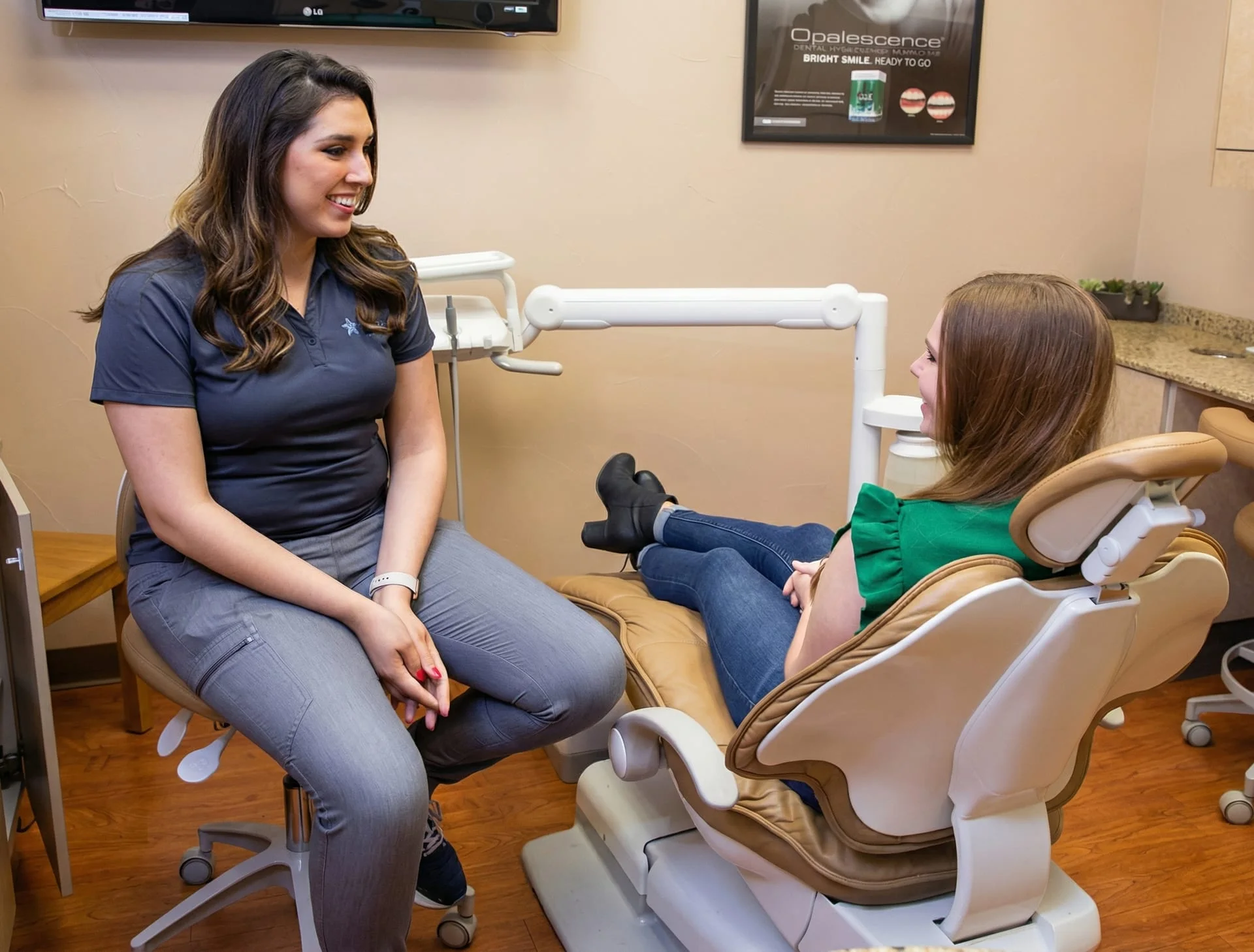 One of our dentists on Invisalign